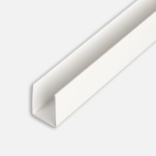 4 Adet Stabilit U-Profil Beyaz