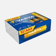 3 Adet Varta Longlife Aaa Cube 12 Alkain Pil