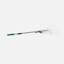 2 Adet Raco  Teleskopik Saplı Ayarlı Metal Tırmık 18-56 cm