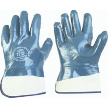 Max Safety 8 Adet Petrolcü Eldiveni Nitril Kaplı No:10