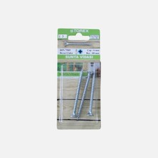 12 Adet Torex Dın 7505 Sunta Vidası 6X80 mm
