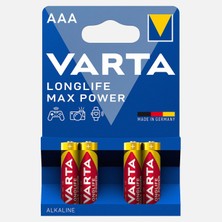 12 Adet Varta Longlife Maxpower Aaa Bl Alkalın