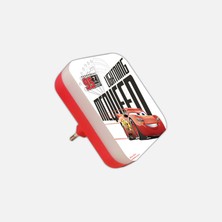 9 Adet Disney Cars 6301 Kare LED Gece Lambası