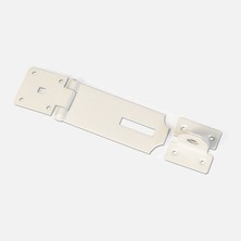 8 Adet Ermo Sandık Askısı 4X10CM Beyaz