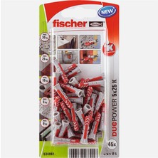 6 Adet Fischer Duopower 5X25 K Nv(45) Dübel