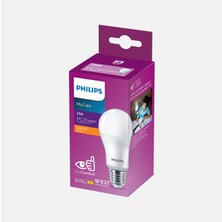 4 Adet Philips LED 13W-100W E27 Sarı Işık