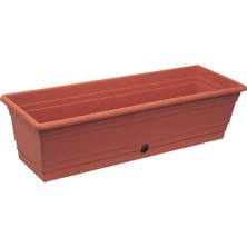 10 Adet Üçsan Ürgüp Balkon Saksı 60 cm