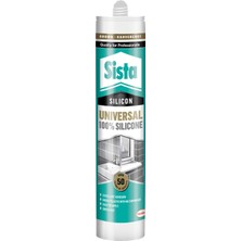 11 Adet Sista Universal Silikon Colorline Kahverengi 310 ml