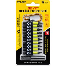 Syt Mıknatıslı Bits Uc Seti Torx 12 Parça