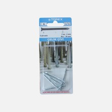 12 Adet Torex Çelik Çivi Galvaniz 4X50 mm