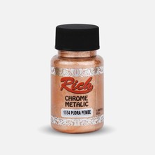 5 Adet Rich Chrome Metalik Pudra Pembesi 60 cc
