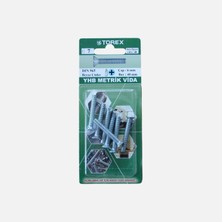 12 Adet Torex Dın 965 Yhb Küt Uçlu Metrik Vida 6X40 mm