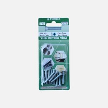 12 Adet Torex Dın 965 Yhb Küt Uçlu Metrik Vida 5X30 mm