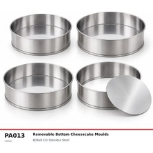 Fida Altı Çıkmalı Cheesecake Kalıbı Paslanmaz - Ø260 H60MM