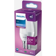 10 Adet Philips B 38 60 W Gün Işığı Top E14 Duy LED Ampul
