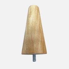7 Adet Dreamax M8 Ahşap Konik 12CM  Natural Ayak