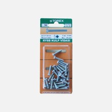12 Adet Torex Rysb Kulp Vidası 4X20 mm