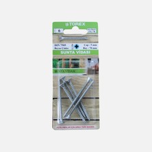 12 Adet Torex Dın 7505 Sunta Vidası 5X70 mm