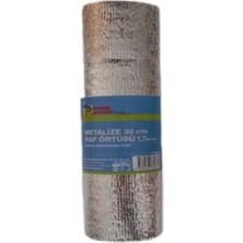 10 Adet Home Puzzle Metalize 30CM Raf Örtüsü 1,7m