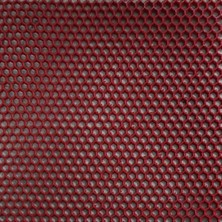 Guven Collection 2 Adet Güven Collection Petek Mat Dikdörtgen 4 mm 120 cm Paspas Kırmızı