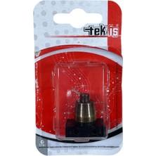 Tek-İş 2 Adet Tek-Iş Çıt-Çıt Anahtarı Metal Butonlu Eskitme