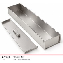 Fida Kapaklı Tiramisu Tavası 40X11 H6 cm