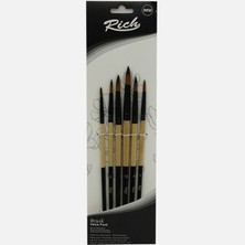 11 Adet Rich Yeni Seri Detay Fırça Seti 6' Lı