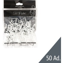 10 Adet Slimflex Kilitli Perde Ruleti