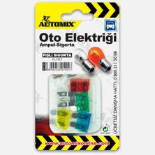 11 Adet Automix 5'li Fişli Sigorta Seti