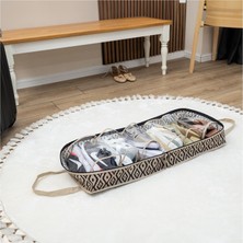 5 Adet Home Puzzle Ayakkabı Seyahat Çantası 35X22X40CM
