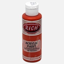 9 Adet Rich Akrilik Boya Orange 130 cc