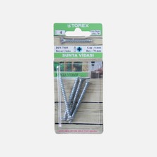 12 Adet Torex Dın 7505 Sunta Vidası 6X70 mm