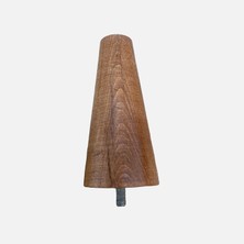 11 Adet Dreamax M8 Ahşap Konik 12CM Ceviz Ayak