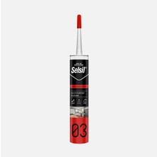 11 Adet Selsil Genel Amaçlı Silikon Şeffaf 280ML