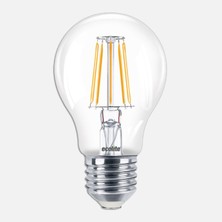 11 Adet Ecolite LED Filament A60 11 W Sarı 2800K E27 LED Ampul
