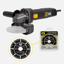 2 Adet Cat DX3090 720WATT 125MM Profesyonel Avuç Taşlama + DA09052 Genel Amaçlı Elmas Kesme Diski