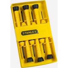 12 Adet Stanley 0-66-052 6 Parça Saatçi Tornavida Seti