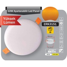 Tek-İş 12 Adet Tek-Iş 10 W Beyaz Tekli Sıva Altı Gömme LED Spot