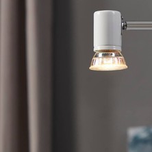 6 Adet Eglo 5 W Beyaz Spot GU10 Duy 3’lü LED Ampul