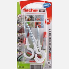 4 Adet Fischer Duopower 8X40 Rh Nknv(4)Dübel