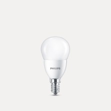 9 Adet Philips P 48 60 W Mum E14 Duy LED Ampul