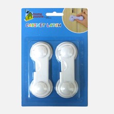 9 Adet Home Puzzle Cam Dolap Kilidi 2 Adet
