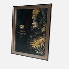 4 Adet Ertürk Masaüstü Çerçeve Platin Siyah 21X30 cm