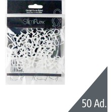 12 Adet Işık Perde Slimflex Dikmeli Perde Ruleti