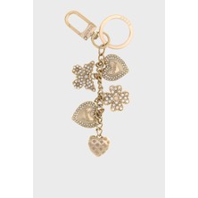 Guess Logolu Anahtarlık RW7588P6401 Kadın Anahtarlık RW7588 P6401 Gol