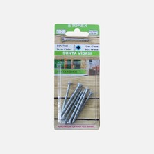 12 Adet Torex Dın 7505 Sunta Vidası 5X60 mm