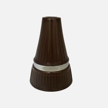 11 Adet Dreamax M8 Zarif 14CM Kahverengi Krom Ayak Ayarlı