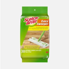 4 Adet Scotch Brite Q600 Sil Süpür Yedek Bez 30'lu