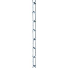 11 Adet Stabilit Yuvarlak Çelik Zincir Form C Krom 4mm Max. 130KG