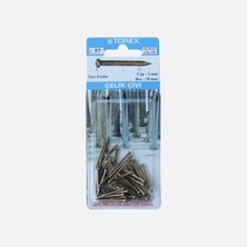 12 Adet Torex Çelik Çivi Sarı Fosfat 2X30 mm